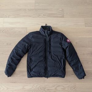 Canada Goose Lodge Down Insulated Jacket Black, Men's (S)